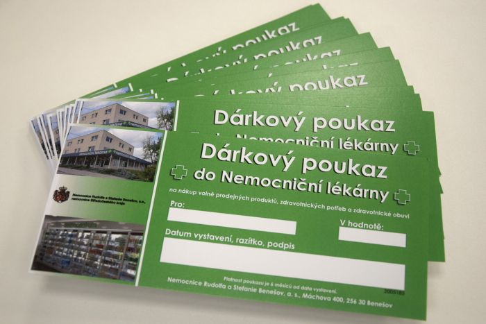 lékárna poukázky
