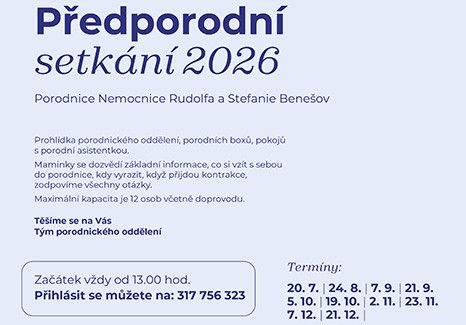 Noviny porodnice setkání